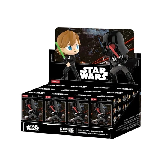 Фигурка Stormtrooper, Darth Vader, Luke Skywalker, Han Solo, Yoda, Leia Organa Solo, Obi-Wan Kenobi, C-3PO, R2-D2, Jabba the Hutt, Chewbacca, Boba Fett от Pop Mart