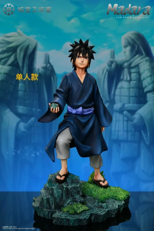 Фигурка Madara Uchiha, Senju Hashirama от Ming Bao Studio Комплект с большой базой (套装)