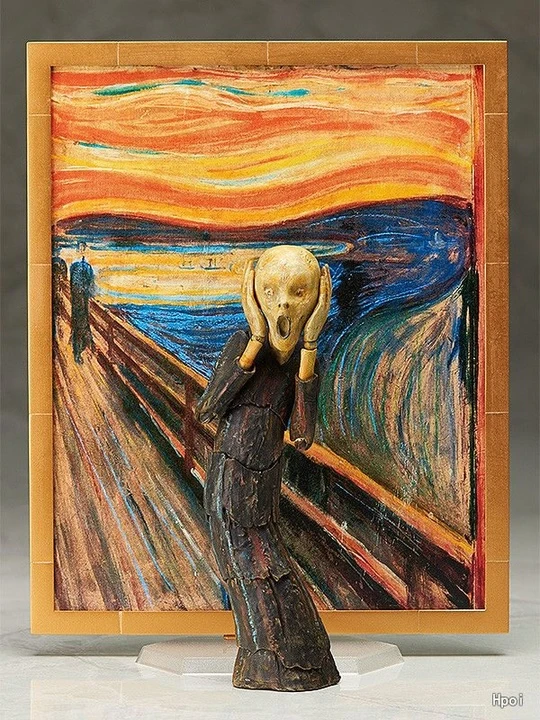 Фигурка The Scream от FREEing & Max Factory