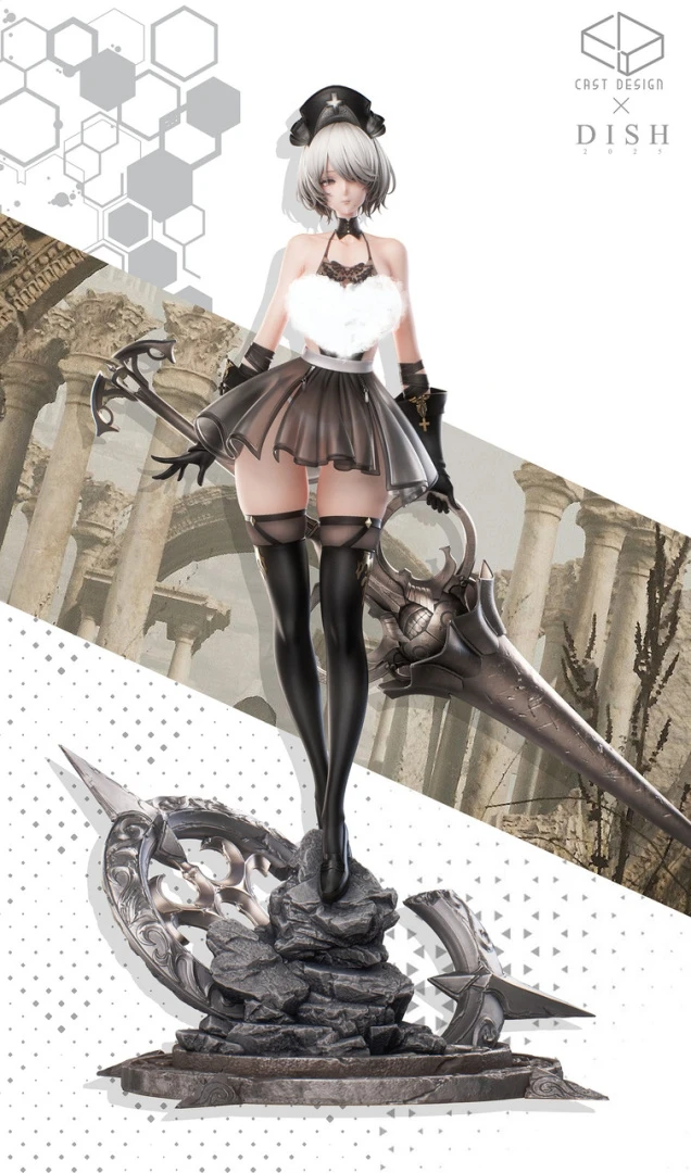 Фигурка 2B от Cast Design X Dish