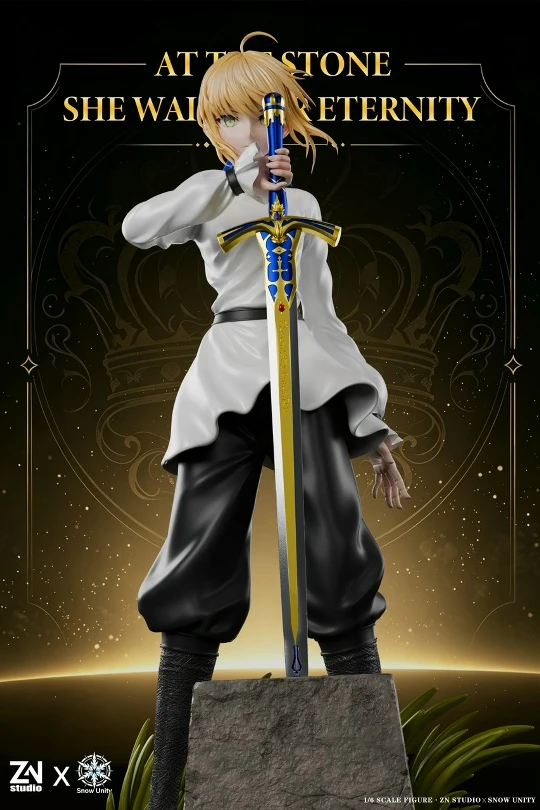 Фигурка Saber от zn studio, Snow Unity Studio