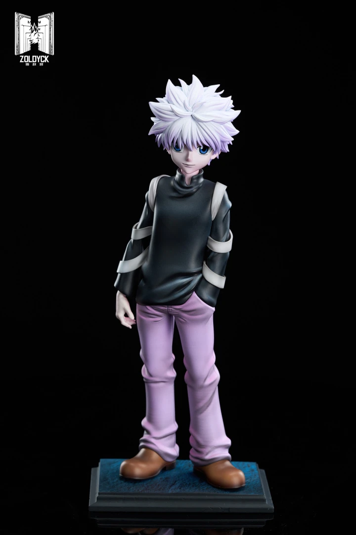 Фигурка Killua Zoldyck от Zoldyck Studio Версия в стандартной одежде, в черной водолазке, в розовом свитере, в красной майке на выбор