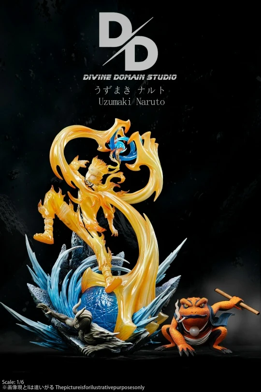 Фигурка Naruto Uzumaki, Gamabunta от Divine Domain Studio
