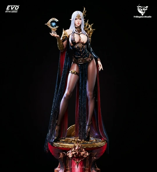 Фигурка Astral Dark Elf Ayla от TriEagles Studio Версия «Лучезарная»