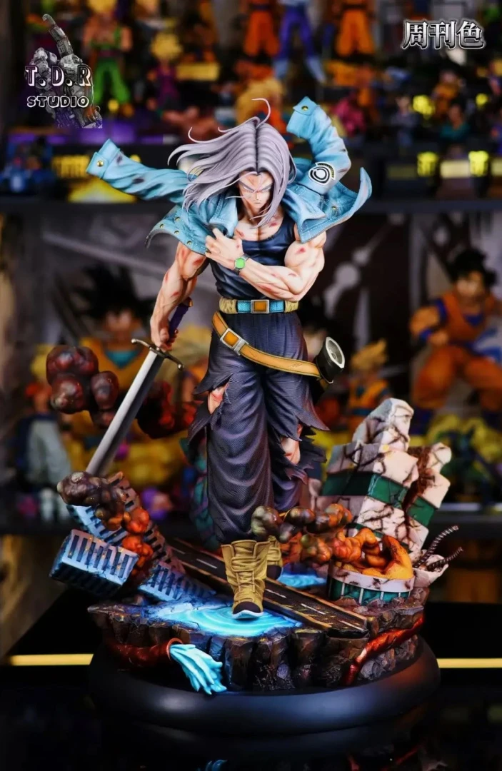 Фигурка Trunks от T.D.R. Studio Версия с бледно-фиолетовыми или фиолетовыми волосами на выбор