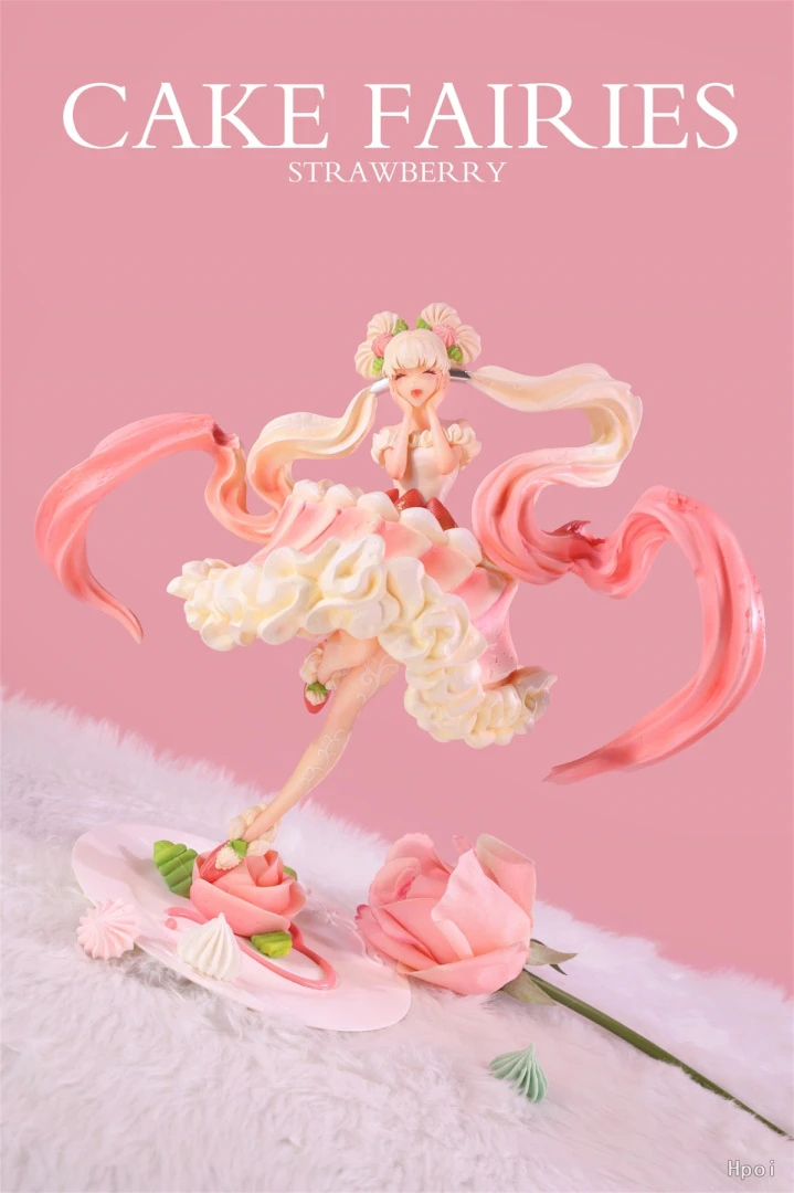 Фигурка Сake Fairies Matcha + Сake Fairies Strawberry от WeArtDoing Studio