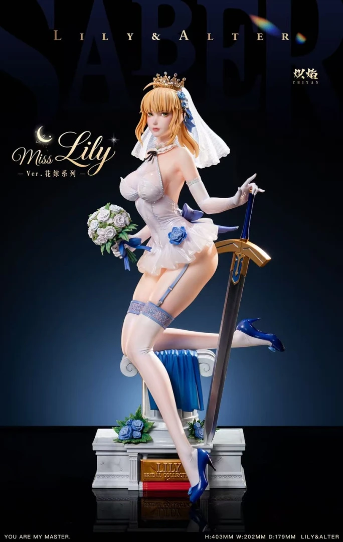 Фигурка Saber Alter, Saber Lily от ChiYan Studio Версия А (Лили)