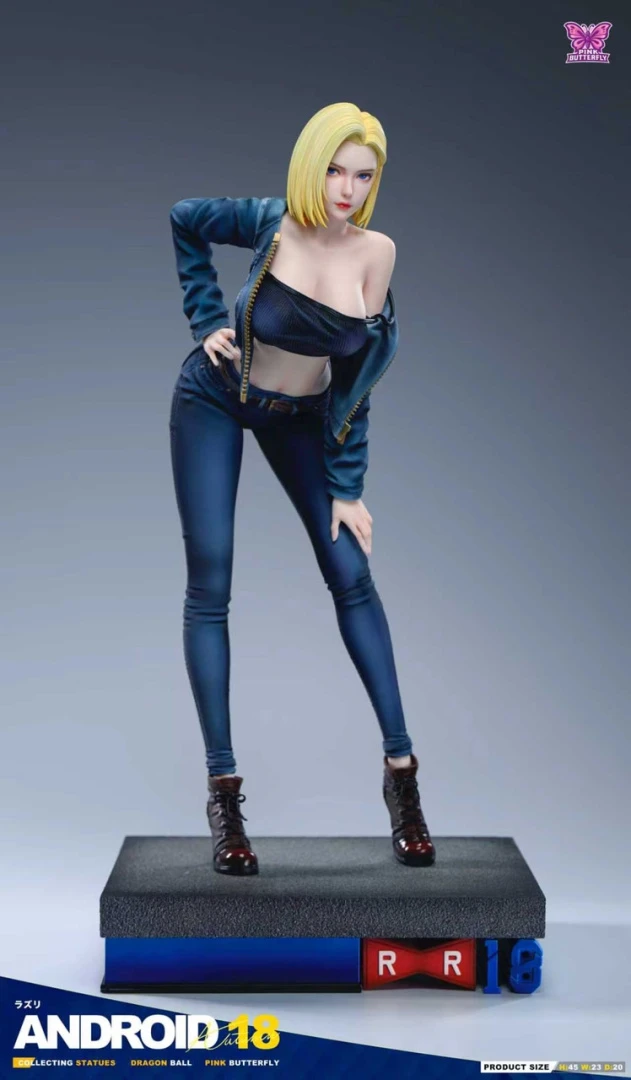 Фигурка Android 18 (Lazuli) от PINK BUTTERFLY Studio