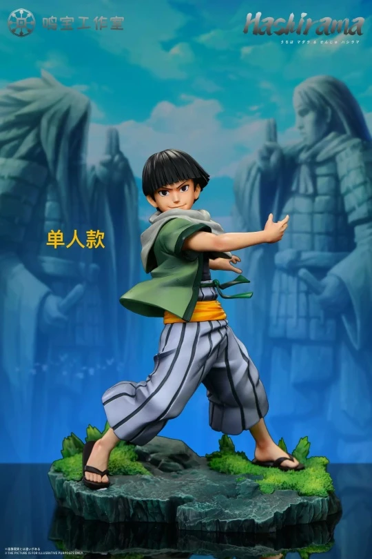 Фигурка Madara Uchiha, Senju Hashirama от Ming Bao Studio Версия с Хаширамой (柱间)