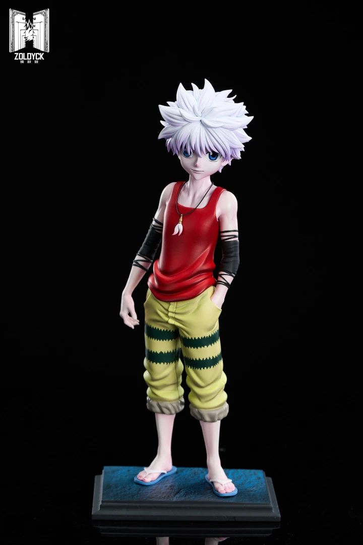 Фигурка Killua Zoldyck от Zoldyck Studio Версия в стандартной одежде, в черной водолазке, в розовом свитере, в красной майке на выбор