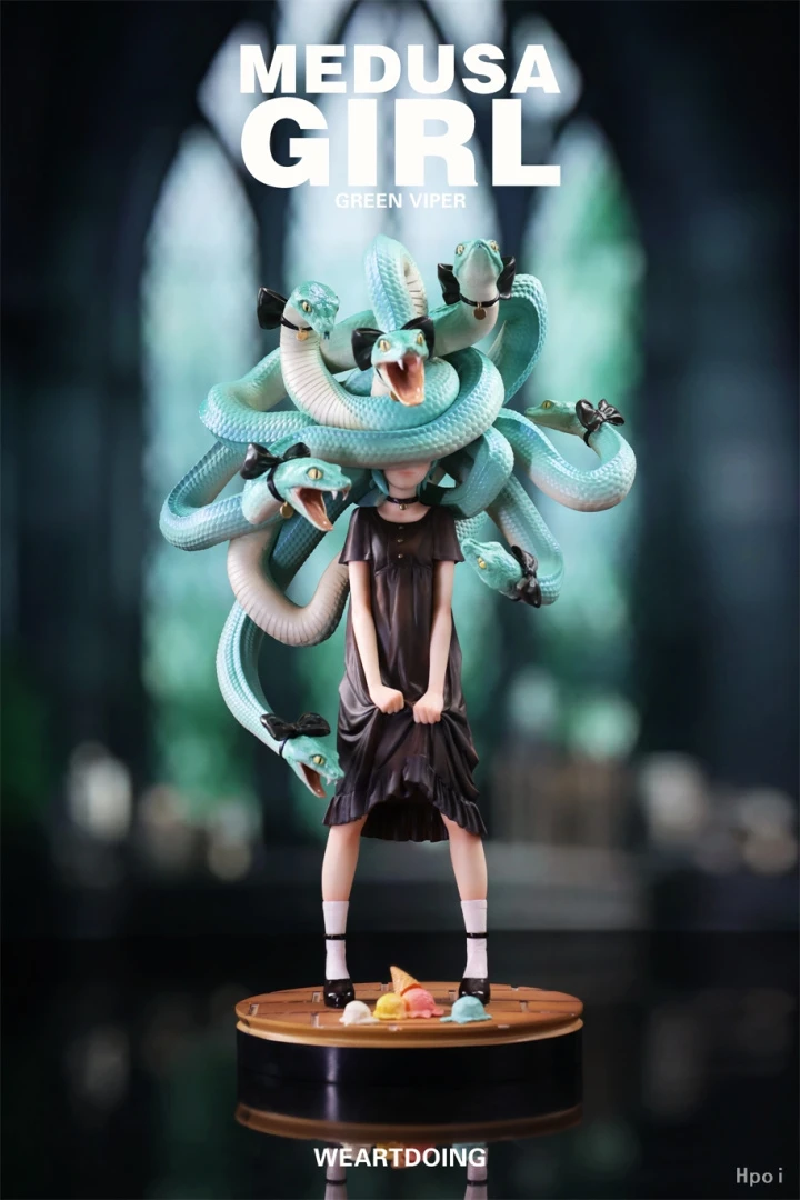 Фигурка Medusa Girl Green Viper, Medusa Girl Crimson Viper от WeArtDoing Studio Версия A