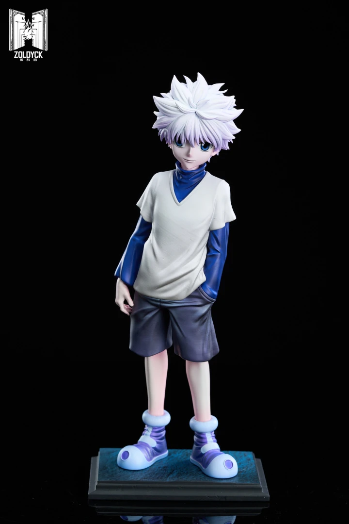 Фигурка Killua Zoldyck от Zoldyck Studio Версия в стандартной одежде, в черной водолазке, в розовом свитере, в красной майке на выбор