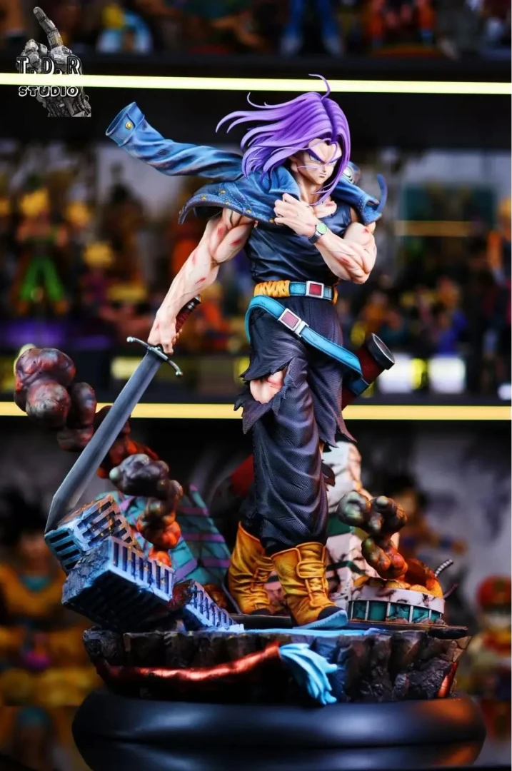 Фигурка Trunks от T.D.R. Studio Версия с бледно-фиолетовыми или фиолетовыми волосами на выбор