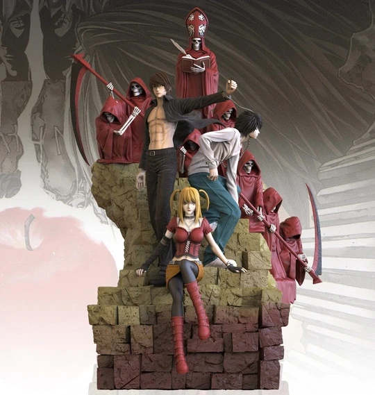 Фигурка Yagami Light, Amane Misa, L Lawliet от Freedom Studio
