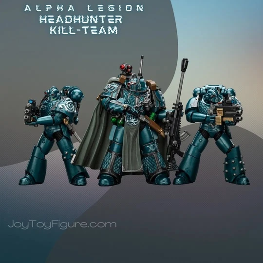 Фигурка Alpha Legion Headhunter Prime, Alpha Legion Headhunter, Alpha Legion Exodus от Joy Toy