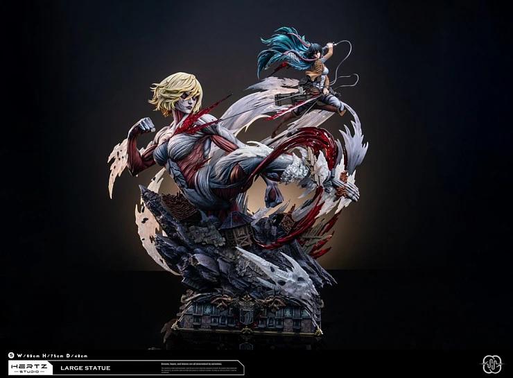 Фигурка Female Titan, Mikasa Akkerman от Hertz Studio