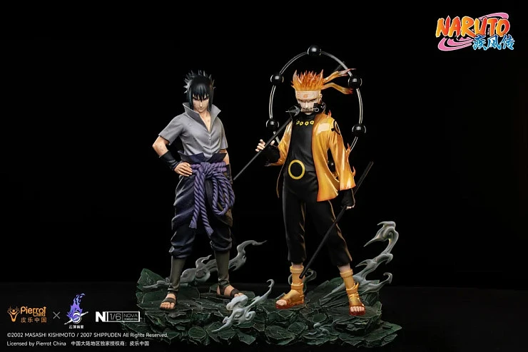 Фигурка Naruto Uzumaki, Sasuke Uchiha от PickStar Studio
