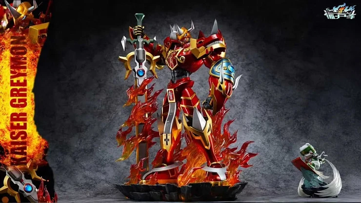 Фигурка Kaiser Greymon от Jiang Shi Che Studio