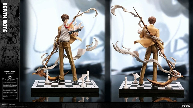 Фигурка Yagami Light, L Lawliet от Anm Studio Версия A