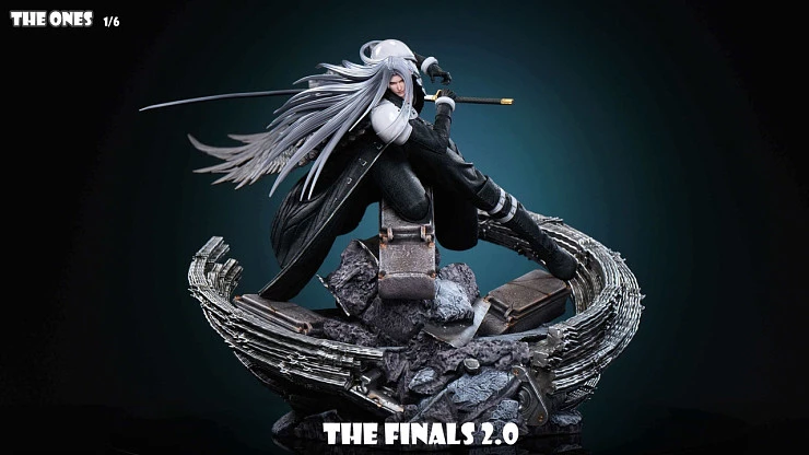 Фигурка Cloud Strife, Sephiroth от THE ONES Studio Версия B