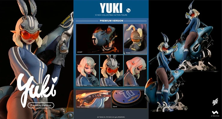 Фигурка YUKI от Jei Tseng Studio Версия B