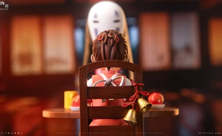 Фигурка Chihiro and Faceless Man от WuYu Studio