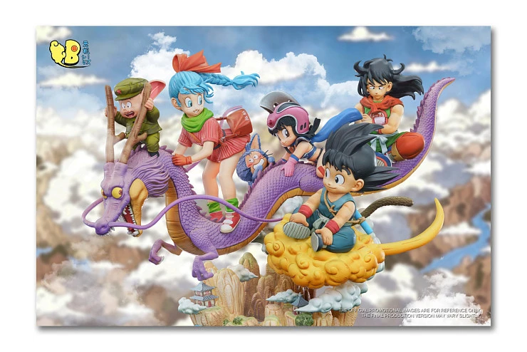 Фигурка Son Goku, Bulma, Oolong, Puar, Chichi, Yamcha, Shenron от DB Studio