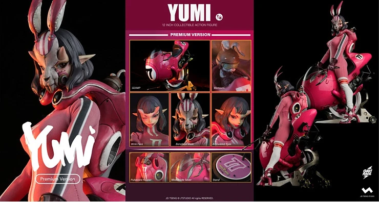Фигурка Yumi от Jei Tseng Studio Версия B