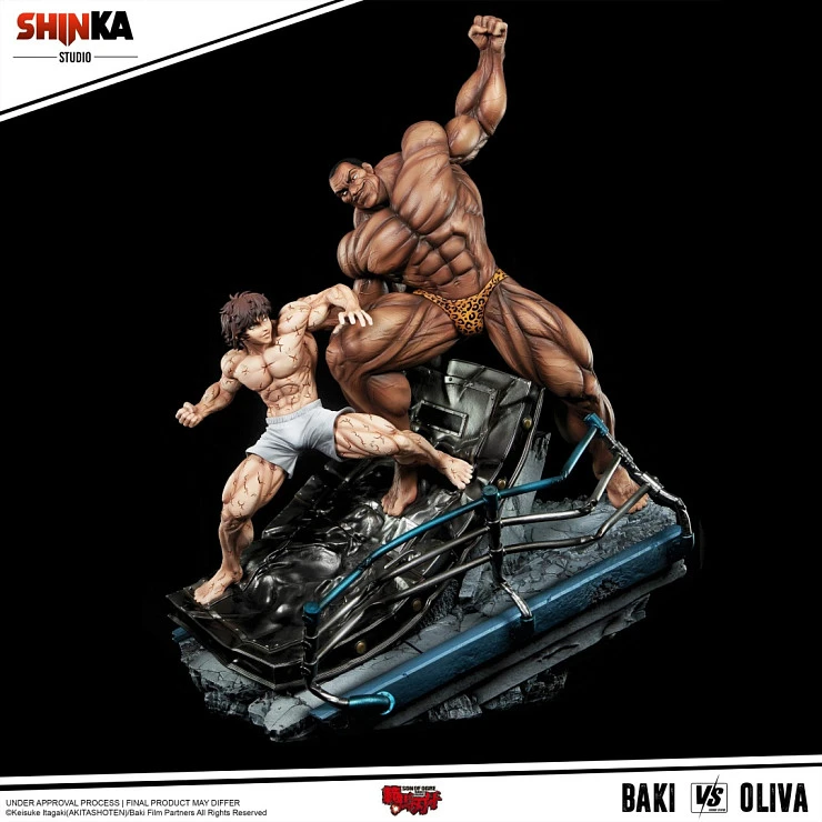 Фигурка Baki Hanma, Oliva Biscuit от Shinka Studio
