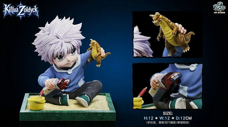 Фигурка Killua Zoldyck, Illumi Zoldyck, Hisoka Morou от ICY Studio Киллуа Золдик