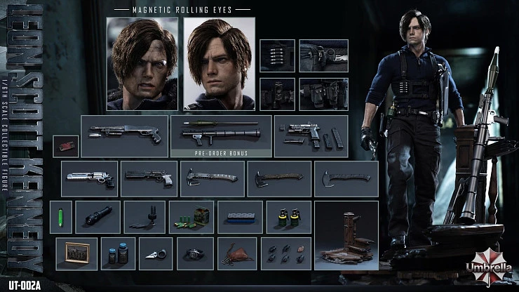 Фигурка Leon Scott Kennedy от Umbrella