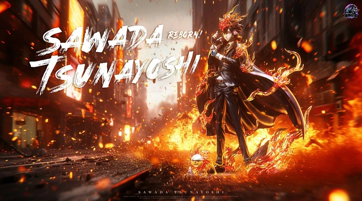 Tsunayoshi Sawada от Zhong Jia Xi Niu Studio