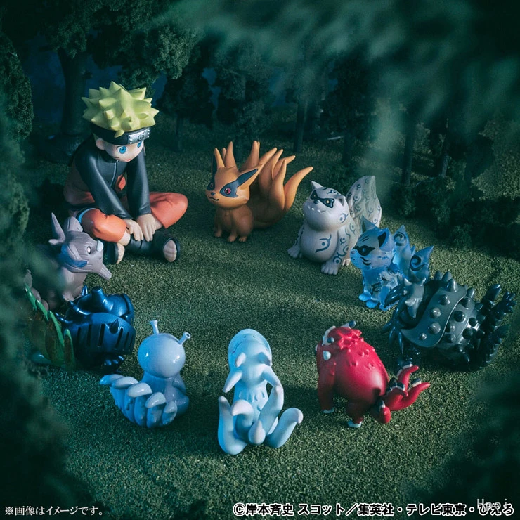 Фигурка Naruto Uzumaki, Shukaku (One-Tails), Matatabi (Two-Tails), Isobu (Three-Tails), Son Goku (Four-Tails), Kokuo (Five-Tails), Saiken (Six-Tails), Chōmei (Seven-Tails), Gyuki (Eight-Tails), Kurama (Nine-Tails) от MegaHouse