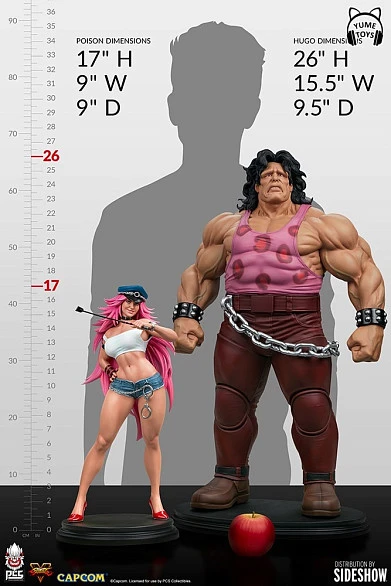 Фигурка Hugo and Poison (команда Mad Gear Exclusive ) от Premium Collectibles Studio