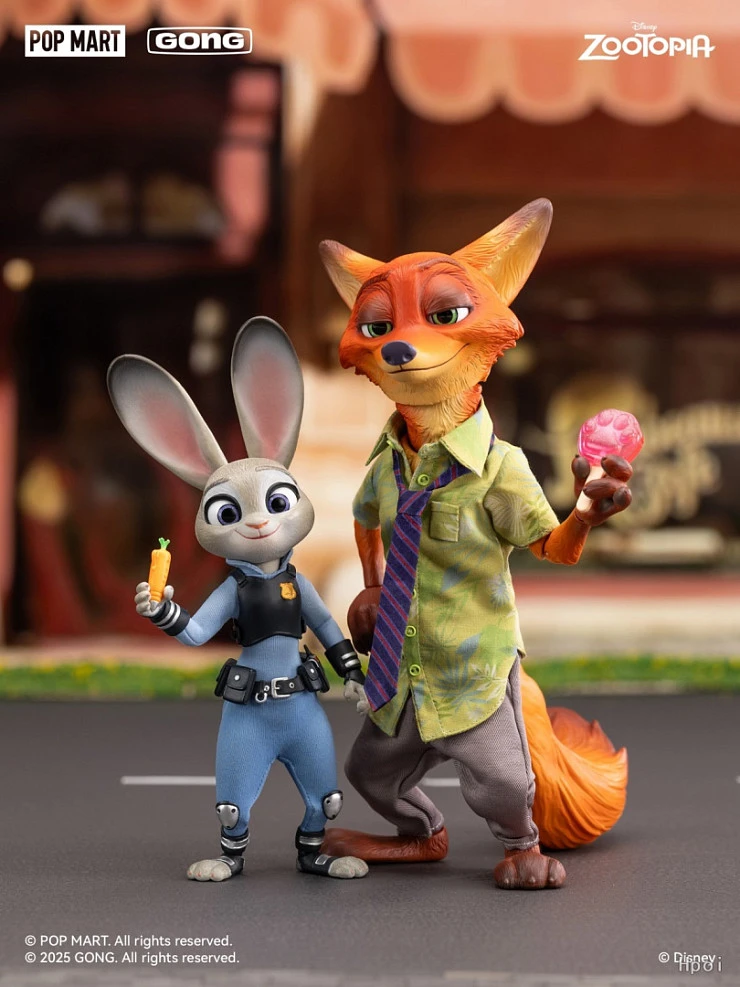 Фигурка Nicholas Piberius "Nick" Wilde, Judy Hopps от GONG