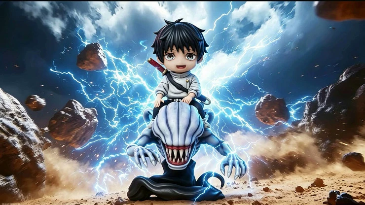 Фигурка Yuta Okkotsu, Rika Orimoto от SOQ Studio