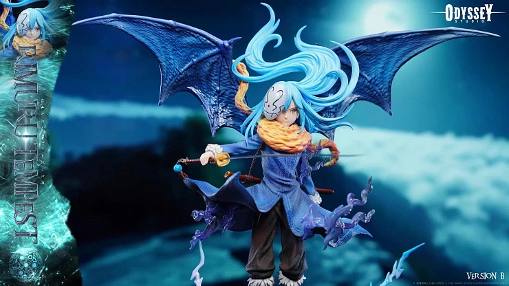 Фигурка Rimuru Tempest от Odyssey Studio Версия A (светло-синяя) или B (темно-синяя) на выбор