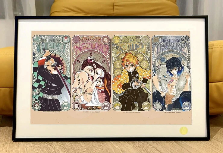 Фигурка Hashibira Inosuke, Agatsuma Zenitsu, Kamado Tanjiro, Kamado Nezuko от Starry Sky Studio