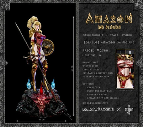 Фигурка AMAZON от Dtalon Production Studio