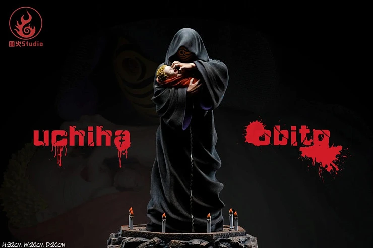 Фигурка Uchiha Obito, Uzumaki Naruto от Yuan Huo Studio