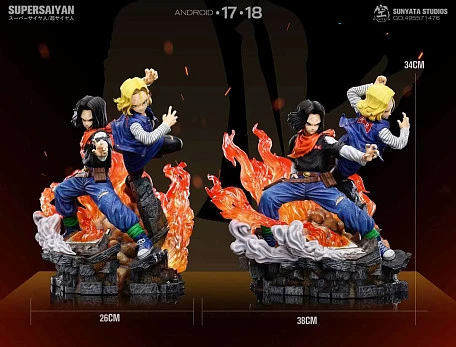 Фигурка Android 18, Android 17 от SUNYATA STUDIOS