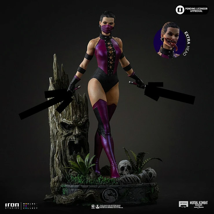 Mileena от Iron Studios