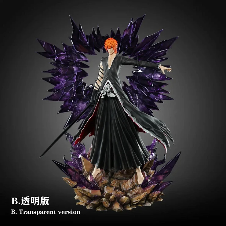 Фигурка Kurosaki Ichigo от Cheng studio, HXHENG Studio Версия В (прозрачная)