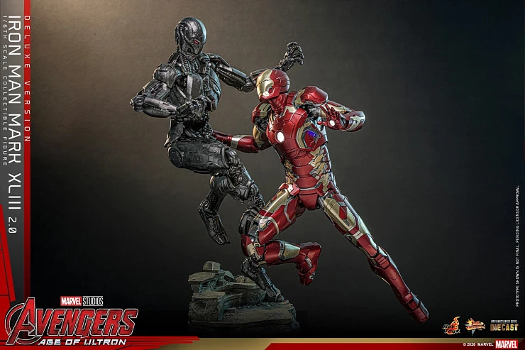 Фигурка Iron man (Tony Stark), Ultron от Hot Toys Версия B