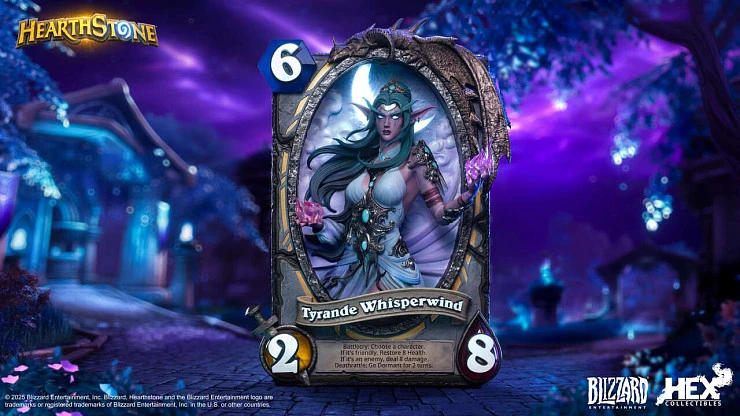 Tyrande Whisperwind от HEX Collectibles & Blizzard