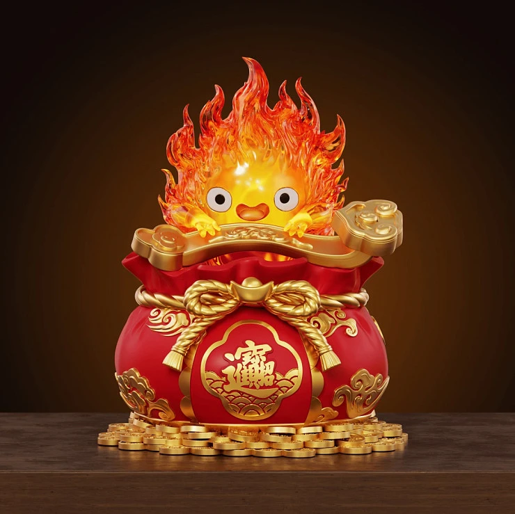 Фигурка Calcifer от WAWA Studio