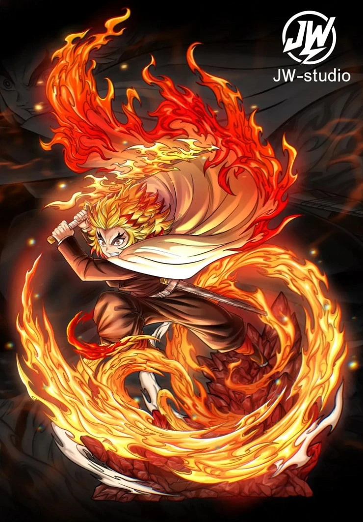 Фигурка Kyojuro Rengoku от JW Studio Версия A