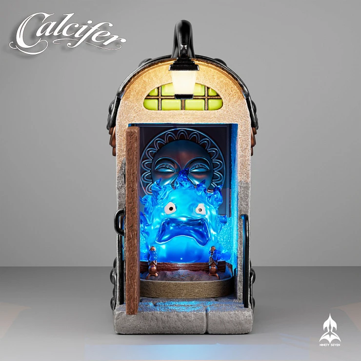 Фигурка Calcifer от Ninety Seven Studio Версия с красным или синим Кальцифером на выбор