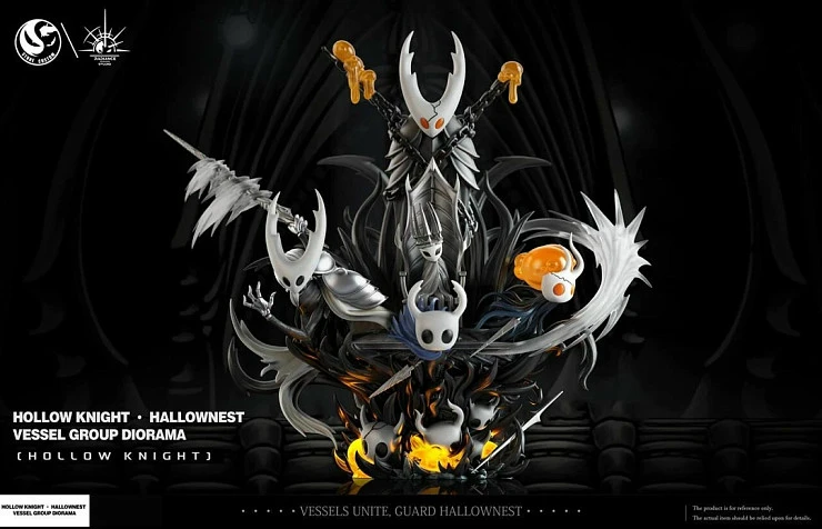 Фигурка Hornet, Hollow Knight, The Pale King, The Knight, Broken Vessel, Siblings от RD Radiance Studio, ST Custom