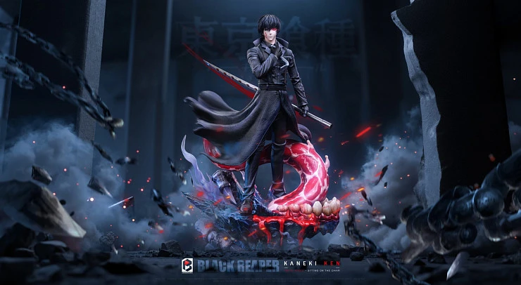 Фигурка Ken Kaneki от Black And White BW Studio